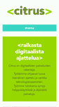 Mobile Screenshot of citrus.fi